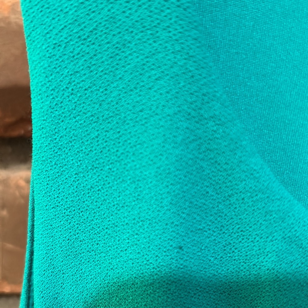 Halston sleeveless H Halston not couture dress slinky material has some spandex - Picture 2 of 5